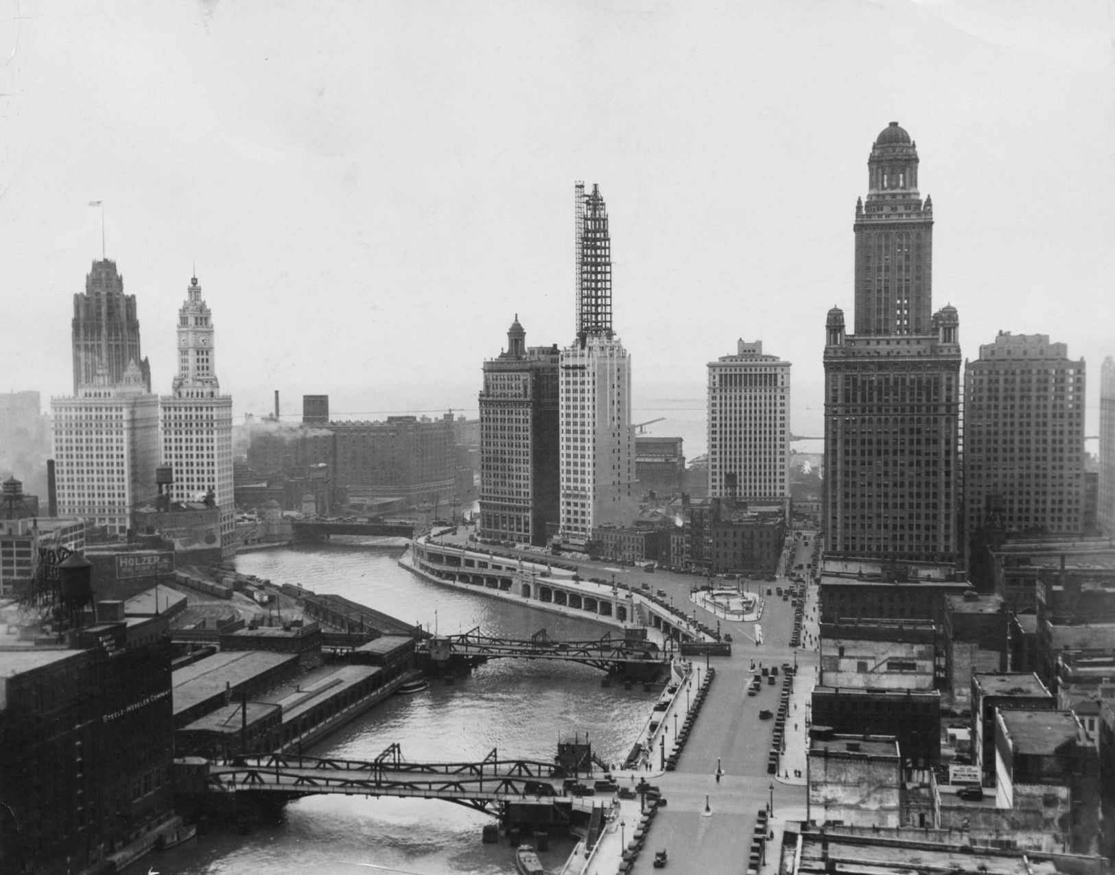 Wacker Drive in 1927